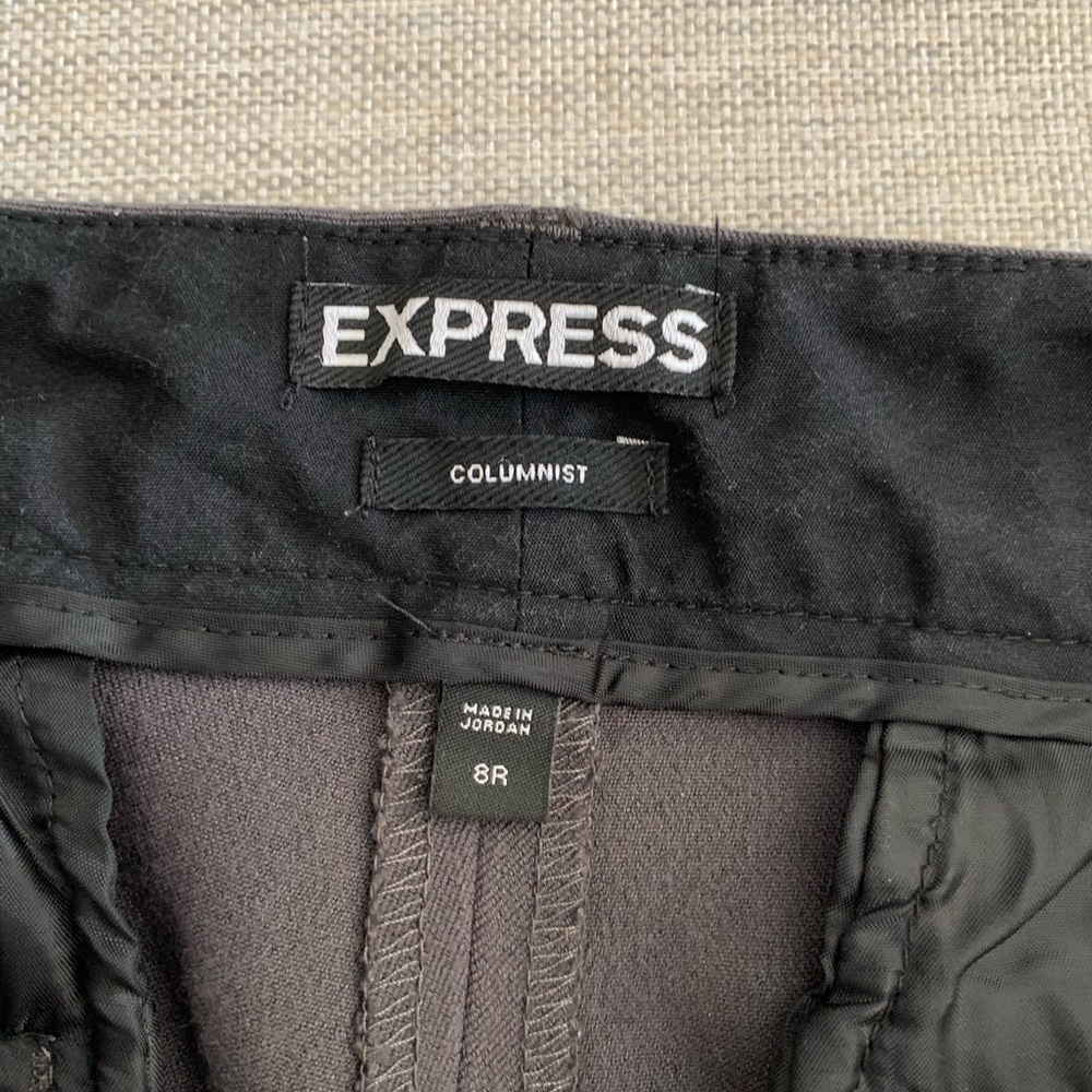 Express Grey Slacks - Picture 2 of 3